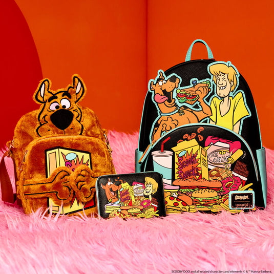 Loungefly Warner Brothers Scooby Doo Munchies Zip Around Wallet - PRE ORDER - LF Lovers