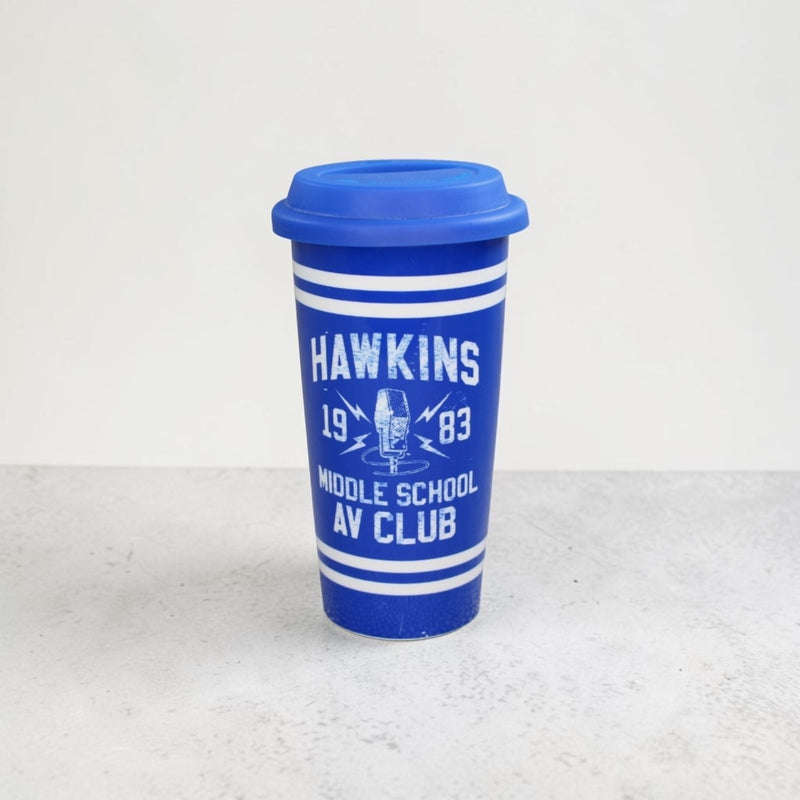 Load image into Gallery viewer, Stranger Things Ceramic Travel Mug - LF Lovers
