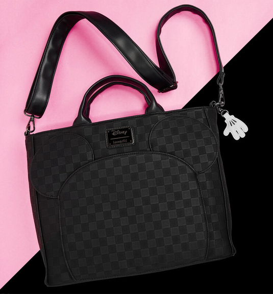 Loungefly Disney Mickey Ear Evergreen Convertible Tote Bag - LF Lovers