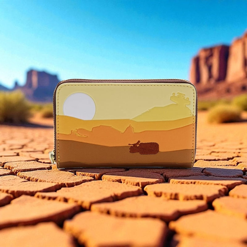 Load image into Gallery viewer, Loungefly Star Wars Lands Jakku Zip Around Wallet

