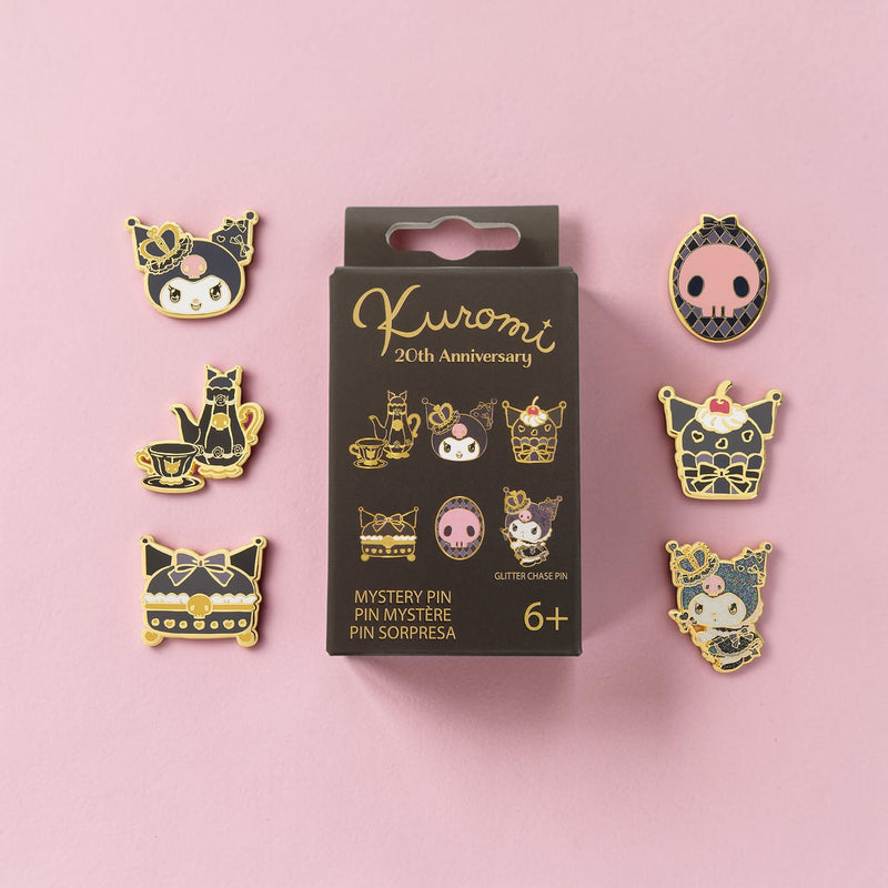 Load image into Gallery viewer, Loungefly Sanrio Kuromi 20th Anniversary Mystery Box Pins - LF Lovers

