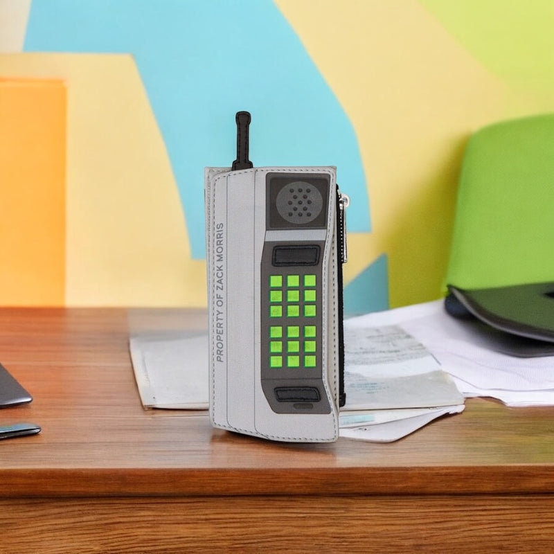 Load image into Gallery viewer, Loungefly Universal Saved By The Bell Zach Morris Phone Large Card Holder

