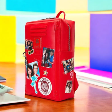 Loungefly Universal Saved By The Bell Locker Backpack