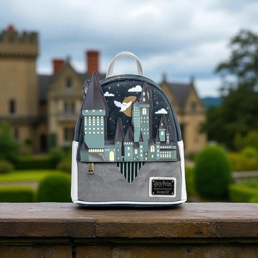 harry potter golden hogwarts castle mini backpack Loungefly : Clothing, Shoes & Jewelry And this shimmering mini backpack from Loungefly is a perfect way for fans to carry the beloved story with them Harry Potter Hogwarts Castle &