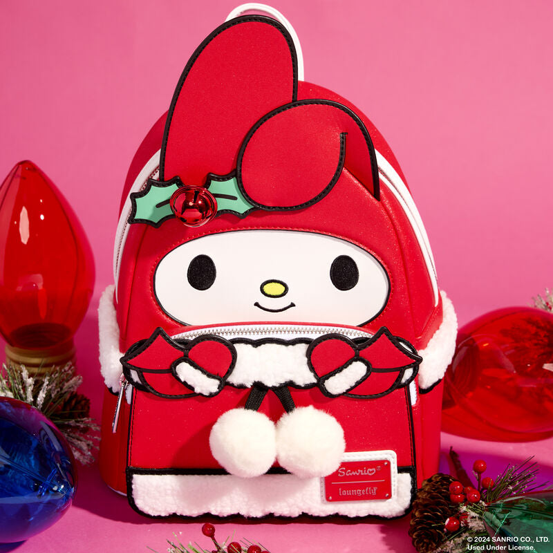 Load image into Gallery viewer, Loungefly Sanrio My Melody Winter Mini Backpack - LF Lovers
