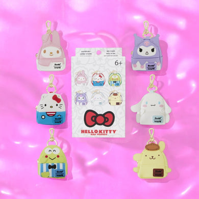 Loungefly Hello Kitty Classic Mystery Box Mini Backpack Bag Charm - LF Lovers