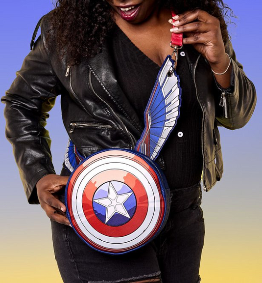 Loungefly Marvel Captain America Brave New World Wings Crossbody
