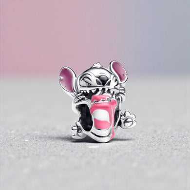 Pandora Disney Stitch Birthday Cake Charm
