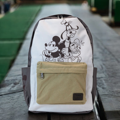 Loungefly Disney Mickey And Friends Canvas & Nylon Full Size Backpack
