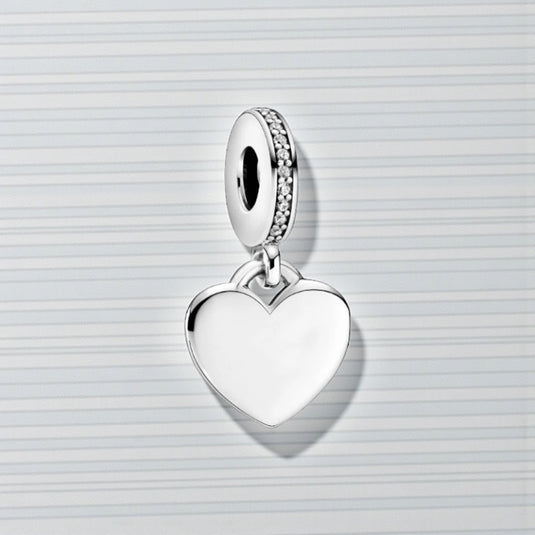 Pandora Engravable Heart Tag Dangle Charm