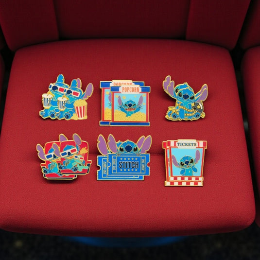 Loungefly Disney Lilo & Stitch Movie Theater Mystery Pin
