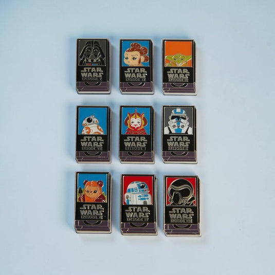 Loungefly Star Wars VHS Cassette Mystery Pin