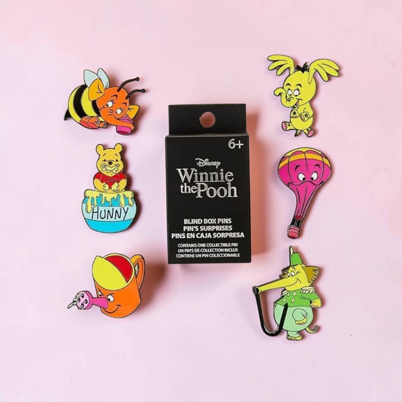 Load image into Gallery viewer, Loungefly Winnie The Pooh Heffa-Dream Blind Box Pins
