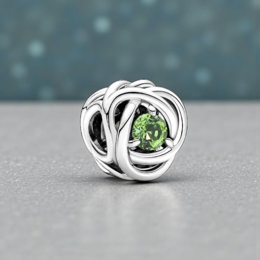 Pandora August Birthstone Eternity Circle Charm