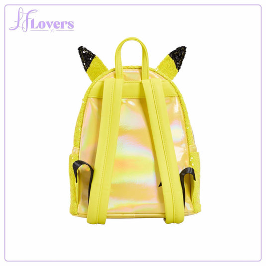 Loungefly Pokemon Pikachu Sequin Cosplay Mini Backpack