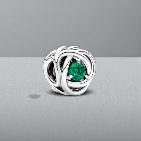 Pandora May Birthstone Eternity Circle Charm