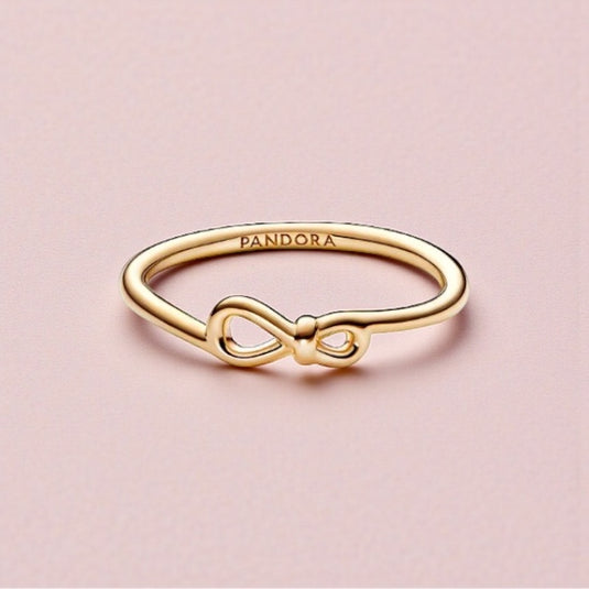 Pandora Infinity Knot Ring - Size 50