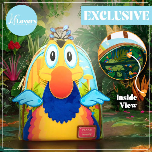 Loungefly Disney Pixar Up Kevin with Babies Mini Backpack