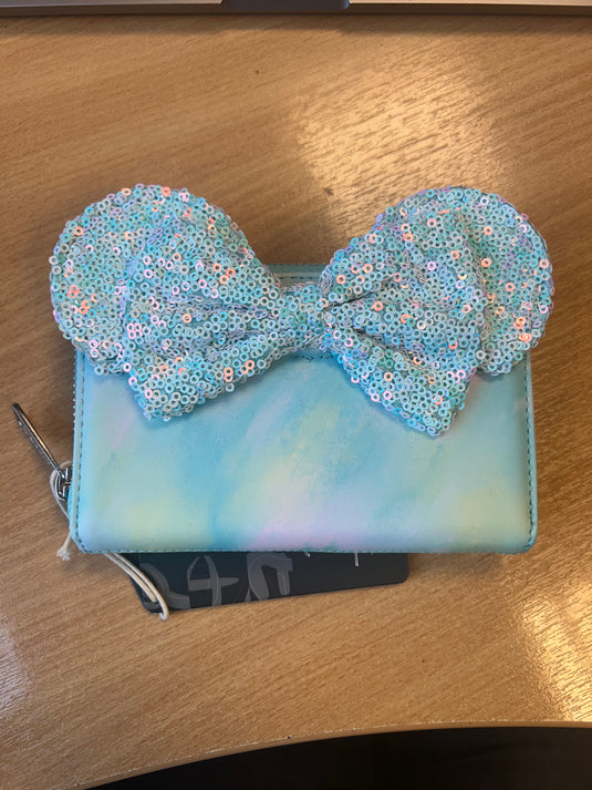 Exclusive Loungefly Disney Minnie Mouse Sequin Bow Wallet