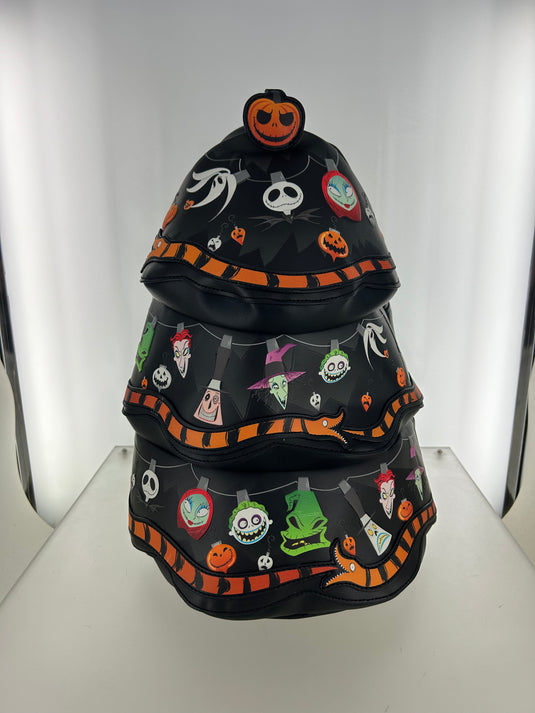 OUTLET - Loungefly Disney Nightmare Before Christmas Figural Tree Mini Backpack - DAMAGED