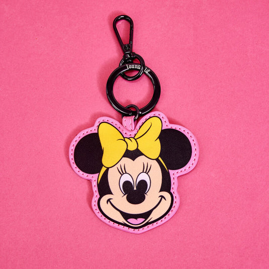 Loungefly Disney 100th Anniversary Minnie Head Bag Charm - LF Lovers