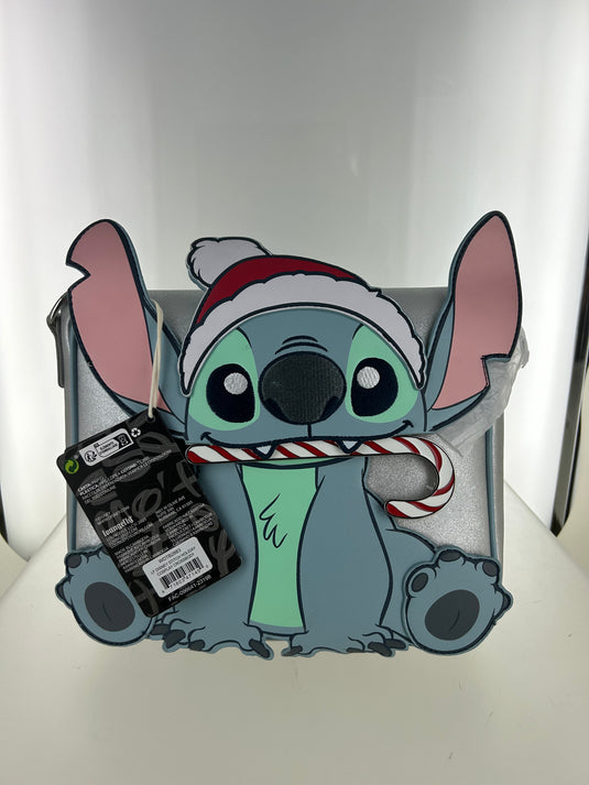 OUTLET - Loungefly Disney Stitch Holiday Cosplay Crossbody-FAULTY