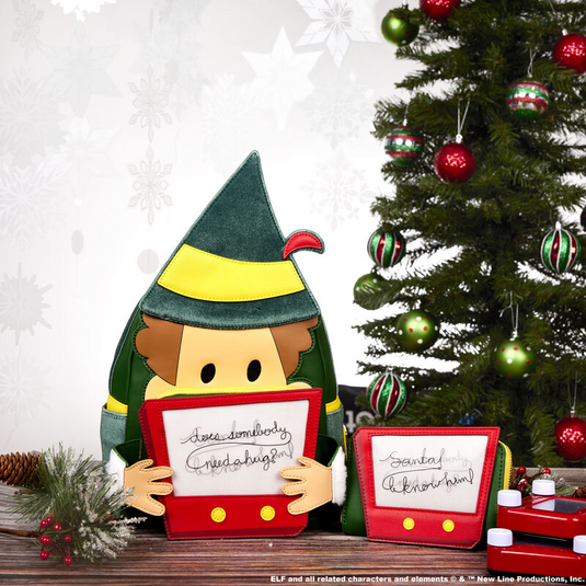 Loungefly Warner Brother Elf 20th Anniversary Cosplay Zip Around Wallet