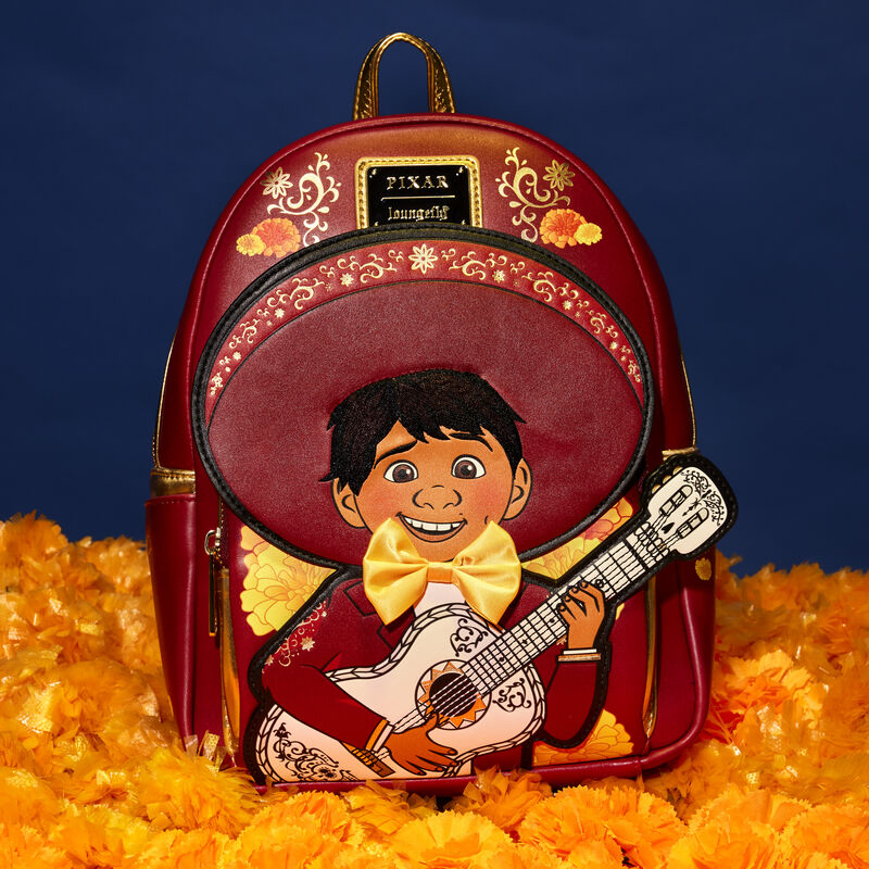Load image into Gallery viewer, Loungefly Disney Pixar Coco Miguel Cosplay Mini Backpack
