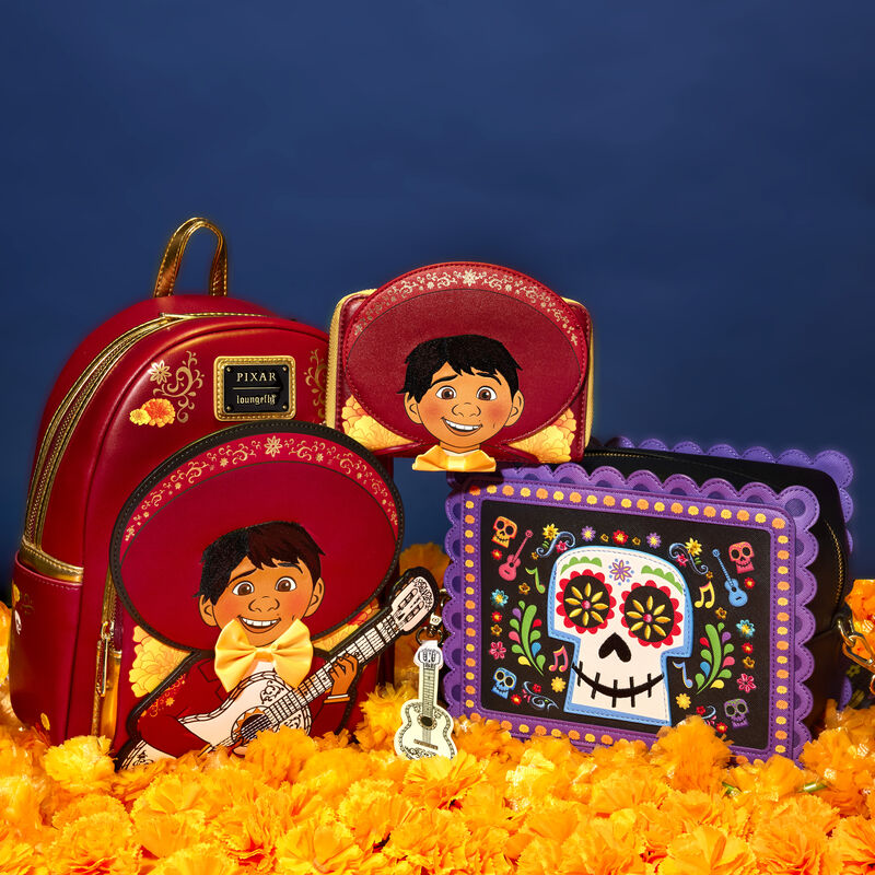 Load image into Gallery viewer, Loungefly Disney Pixar Coco Miguel Cosplay Zip Around Wallet
