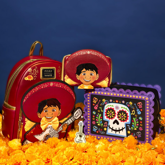 Loungefly Disney Pixar Coco Miguel Cosplay Zip Around Wallet