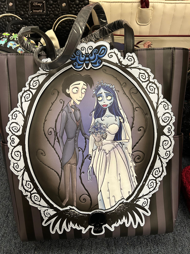 Load image into Gallery viewer, Loungefly Warner Brothers Corpse Bride Tote Bag - OUTLET - LF Lovers
