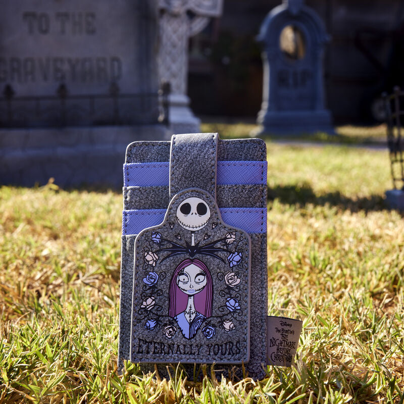 Load image into Gallery viewer, Loungefly Disney Nightmare Before Christmas Jack and Sally Eternally Yours Cardholder - PRE ORDER - LF Lovers
