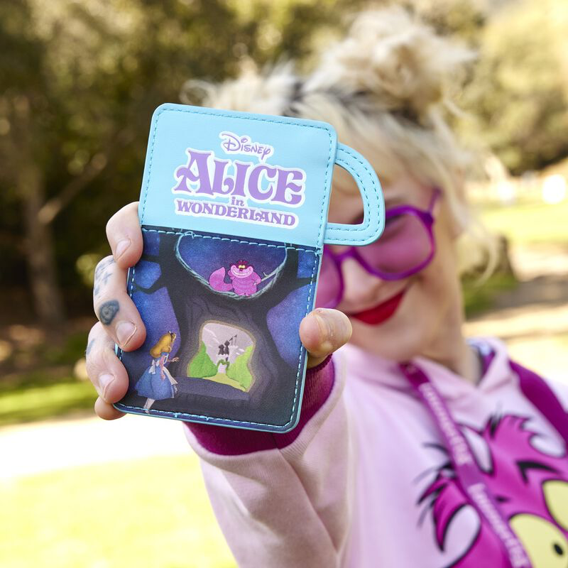 Load image into Gallery viewer, Loungefly Disney Alice in Wonderland Classic Movie Cardholder
