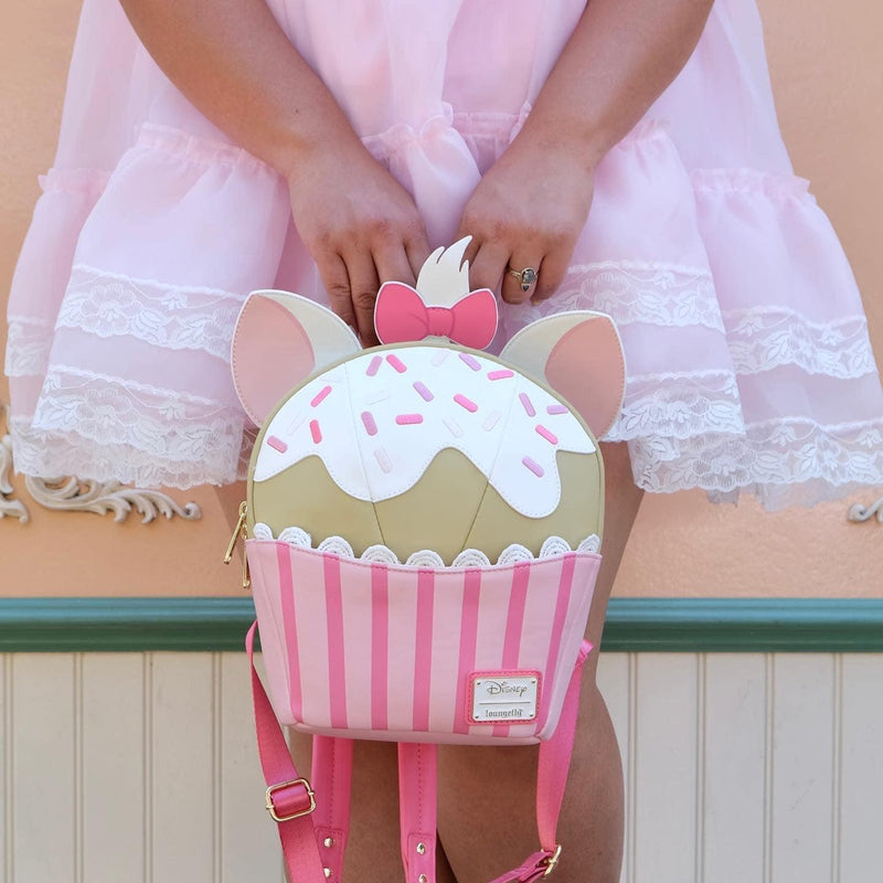 Load image into Gallery viewer, Loungefly Disney Marie Sweets Mini Backpack
