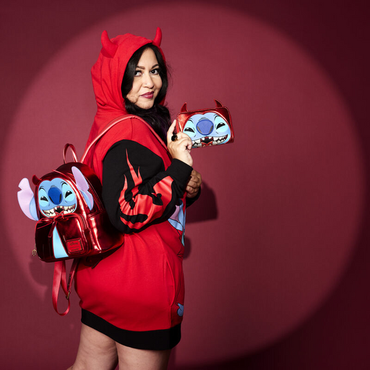 Loungefly Disney Stitch Devil Cosplay Mini Backpack
