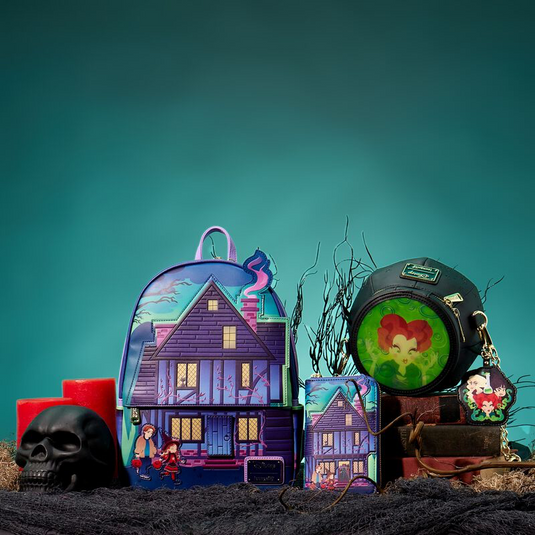 Loungefly Disney Hocus Pocus Sanderson Sisters House Mini Backpack
