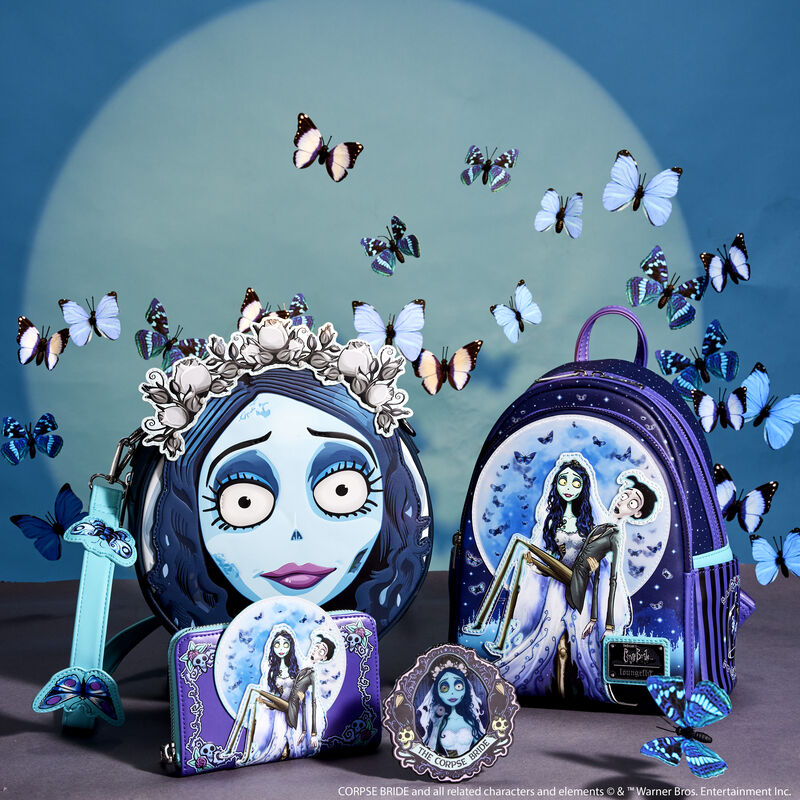 Load image into Gallery viewer, Loungefly Warner Brother Corpse Emily Crossbody
