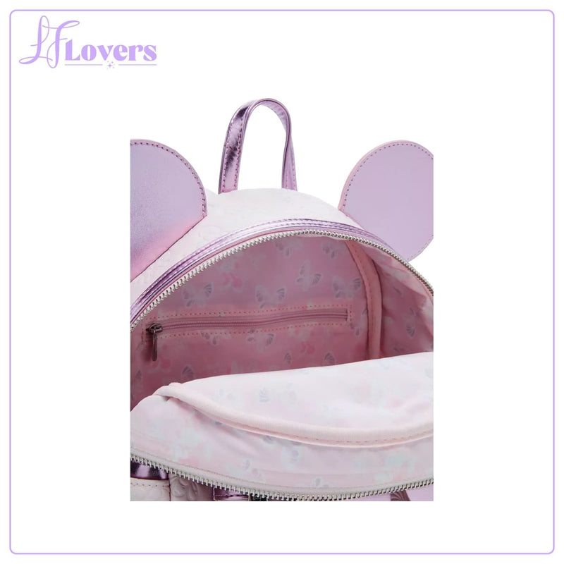 Load image into Gallery viewer, Loungefly Disney Minnie Mouse Pink Butterfly Mini Backpack - LF Lovers
