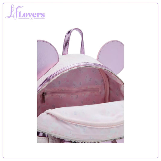 Loungefly Disney Minnie Mouse Pink Butterfly Mini Backpack - LF Lovers