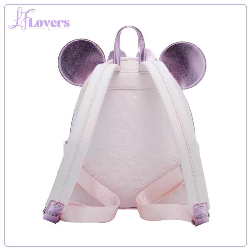 Load image into Gallery viewer, Loungefly Disney Minnie Mouse Pink Butterfly Mini Backpack - LF Lovers
