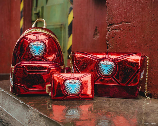 Loungefly Marvel Iron Man 15th Anniversary Cosplay Crossbody