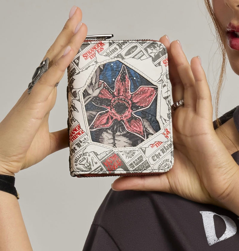 Load image into Gallery viewer, Loungefly Netflix Stranger Things 5 Zip Around Wallet - PRE ORDER
