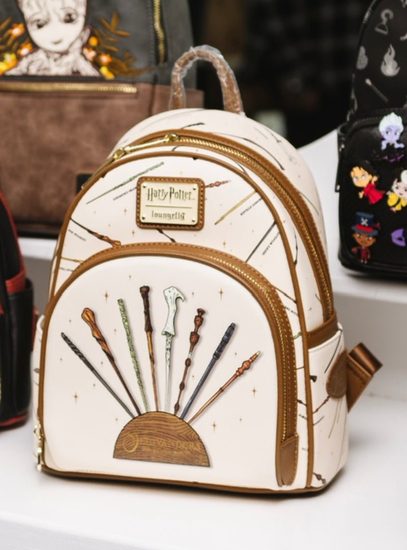 Load image into Gallery viewer, LF Lovers Exclusive - Loungefly Harry Potter Ollivander&#39;s Wands Mini Backpack
