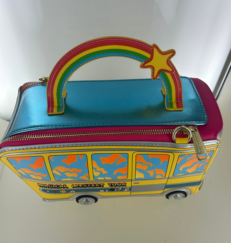 Load image into Gallery viewer, OUTLET - Loungefly The Beatles Magical Mystery Tour Bus Crossbody - FAULTY
