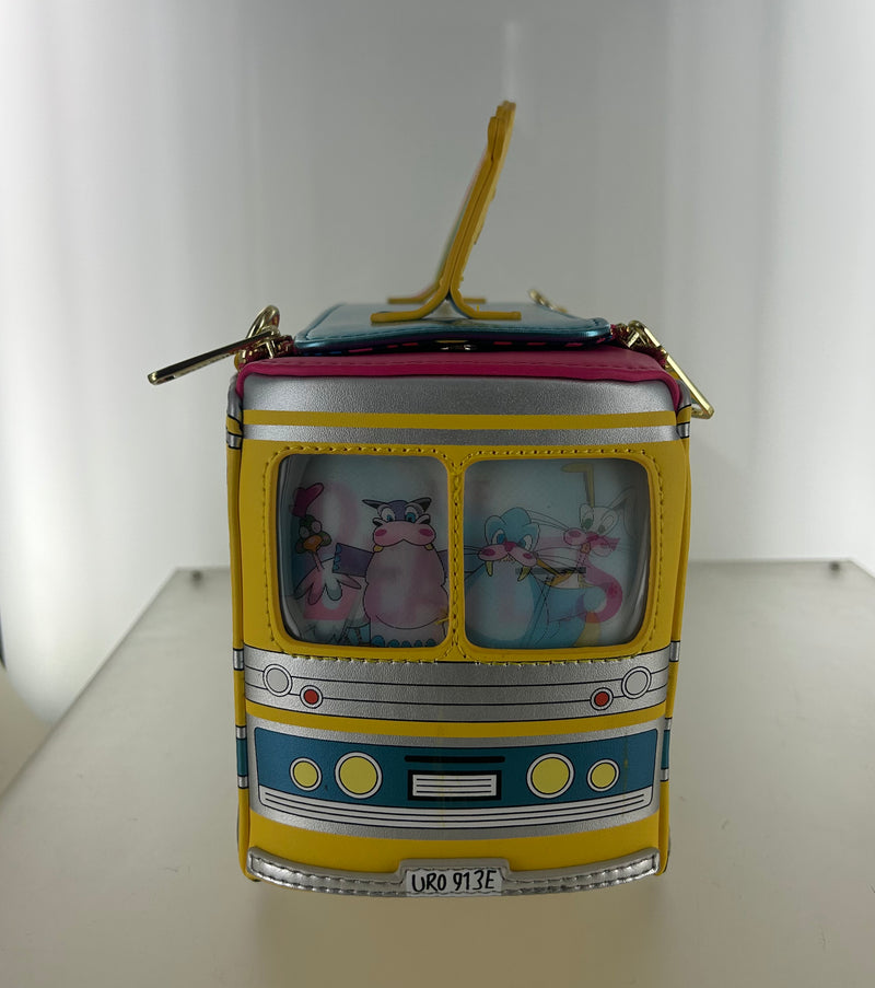 Load image into Gallery viewer, OUTLET - Loungefly The Beatles Magical Mystery Tour Bus Crossbody - FAULTY
