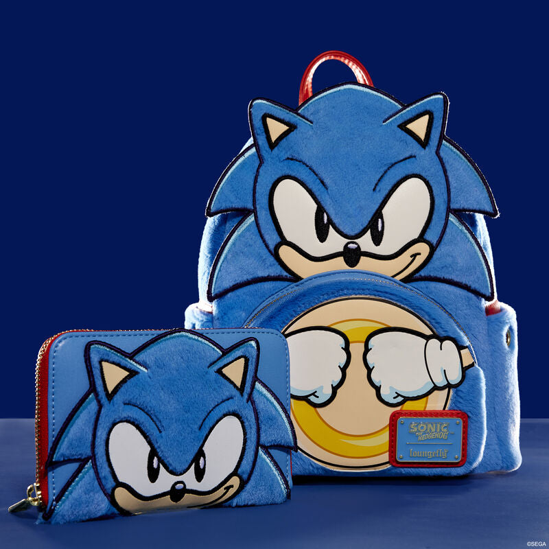 Load image into Gallery viewer, Loungefly Sega Sonic The Hedgehog Classic Cosplay Mini Backpack - PRE ORDER - LF Lovers

