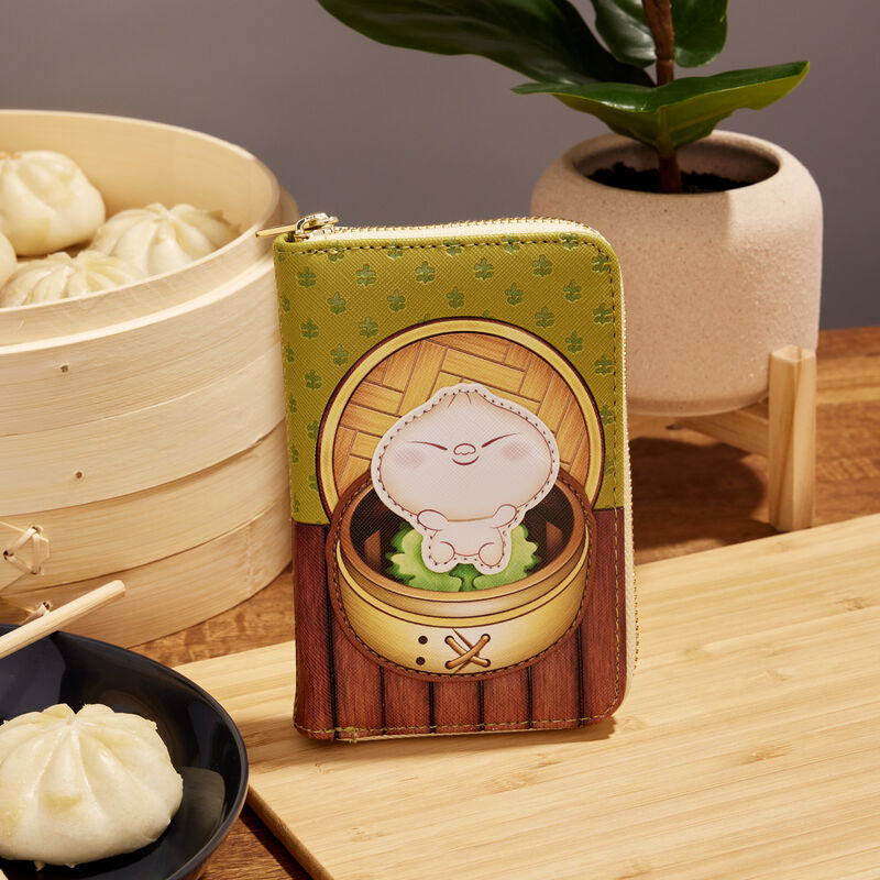 Load image into Gallery viewer, Loungefly Disney Pixar Bao Bamboo Steamer Zip Around Wallet - PRE ORDER - LF Lovers
