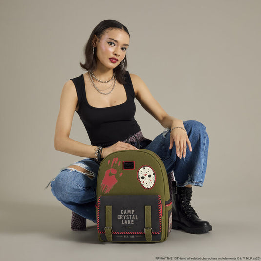 Loungefly Warner Brothers Friday The 13th Full Size Backpack - PRE ORDER