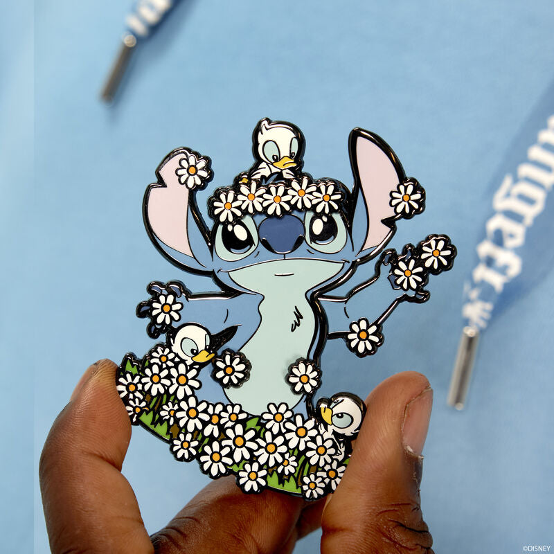 Load image into Gallery viewer, Loungefly Disney Lilo And Stich Springtime Stich 3&quot; Collector Box Pin - PRE ORDER - LF Lovers
