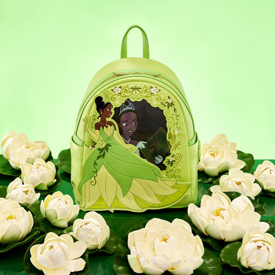 Loungefly Disney Princess And The Frog Tiana Lenticular Mini Backpack - PRE ORDER